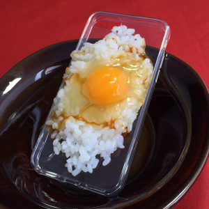 卵かけご飯スマホカバー